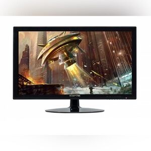 Sceptre 1920x1080 HDMI DVI VGA LED FHD 24-Inch Monitor - E248W-19208A Build-in S